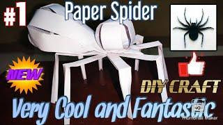 Huge Paper Spider ️️ (Origami and DIY Crafts from A4 Paper)