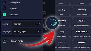 How To Import Font In Alight Motion In Tamil | How To Add Font In Alight Motion In Tamil | Font