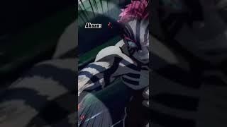 Tanjiro's sword vs Akaza in Demon Slayer 