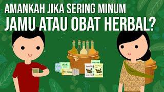 Amankah Jika Sering Minum Jamu atau Obat Herbal??