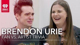 Brendon Urie Challenges Super Fan In Trivia About Himself | Fan Vs. Artist Trivia