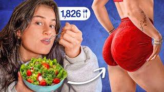 WHAT I EAT IN A DAY 🫐 (how I'm losing fat & gaining muscle)