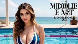 [4k] Al ART Middle East LookBook Model Video -Arabian-Marketing Agency Conference Room