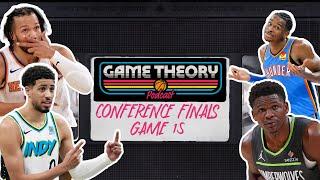 Pacers STEAL GAME 1 IN CLASSIC OVER KNICKS & Thunder/Timberwolves REACTIONS | Game Theory Podcast