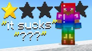 I Played 1-Star Minecraft Bedrock Marketplace Maps