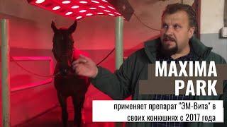 ЭМ-Вита в конюшне MAXIMA PARK