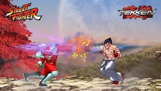 M.Bison vs Kazuya Mishima - Street Fighter X TEKKEN l Namco X Capcom