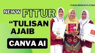 FITUR CANVA "TULISAN AJAIB" KEREN BGT