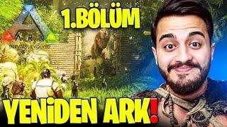 TEKRAR ARK'A BAŞLADIK! DİNAZORLARLA DOLU DÜNYADA HAYATTA KALABİLECEK MİYİZ? Ark Survival Evolved #1