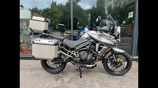 TRIUMPH TIGER 800 XRX 2019 BIG SPEC WALK ROUND AND START UP