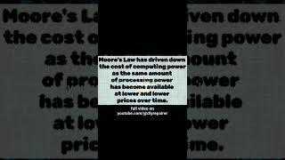 What if MOORE'S LAW ends? #moores law #tech #technology #computing