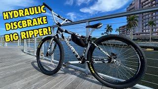 Hydraulic Disc Brake Conversion On My Sebikes Big Ripper!