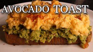 How to make the perfect avocado toast with scrambled egg