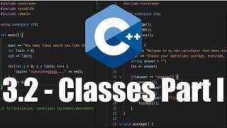 Classes in C++ Part I - 3.2