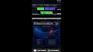 How To Make Dark Melodies From Scratch (Southside, DY, Cubeatz) | FL Studio Tutorial #Shorts