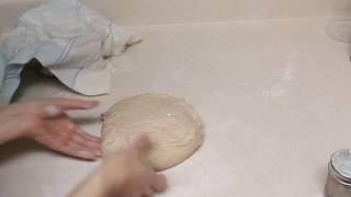 Shaping high hydration sourdough