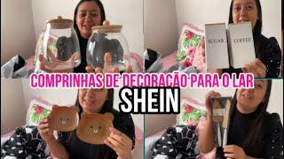 COMPREI ITENS DE DECORAÇÃO  para o lar na SHEIN 