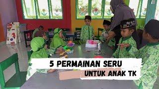 5 Permainan Seru Anak TK (Dominasi motorik dan kognitif) Pengenalan Angka dan Kosakata