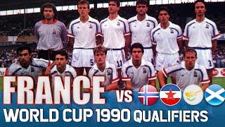 France World Cup 1990 Qualification All Matches Highlights | Road to Italy