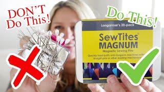 Sew Tites Magnums Review (How to Load Your Longarm)