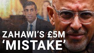 Nadhim Zahawi admits to the 'careless' tax ‘mistake’ that cost him £5m
