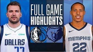 Dallas Mavericks vs. Memphis Grizzlies Full Game Highlights - Oct 7 | NBA Pre-Season Highlights 2024