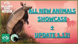 ALL ANIMALS Showcase + Update 1.12 | GRASSLANDS ANIMAL PACK | Planet Zoo
