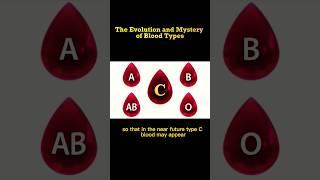 The Evolution and Mystery of Blood ＃TypesBlood types＃Blood transfusion＃Formation of blood types