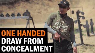 One-Handed Draw from Concealment with Tactical Hyve