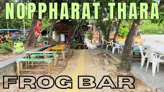 Walk to Frog Bar at Noppharat Thara beach - Ao Nang Krabi Thailand