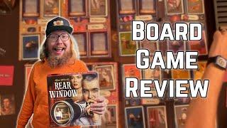 Spy on your neighbors and find out of one's a Hitchcock murderer in Rear Window (Board Game Review)