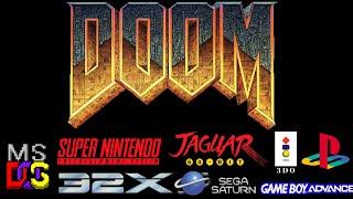 DOOM - DOS vs SNES vs 32x vs Jaguar vs 3DO vs PS1 vs Saturn vs GBA