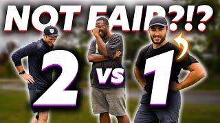 Can I Win a TRUE 2 v 1 Disc Golf Match? // Bodanza Battle 3