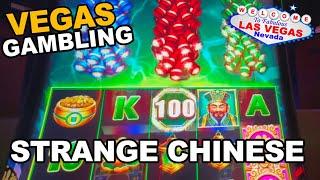 Strange Chinese Slot Game. ARIA Las Vegas