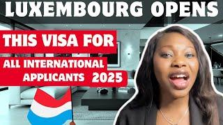 LUXEMBOURG  FREE SPONSORSHIP 2025- APPLICATIONS ARE NOW OPENED-GET 750€ /Month For FREE.