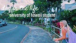 chaotic day in the life // university of hawaii student