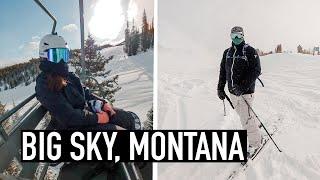 Ski Trip to Big Sky Montana | Travel Vlog 2021