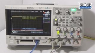 Decodificación del protocolo UART con el osciloscopio MSO-X 2014A