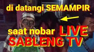 SABLENG TV nyemplung kali