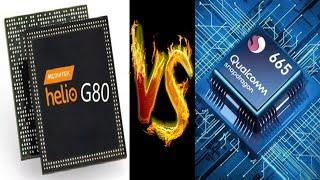 Snapdragon 665 and mediatek G80 comparison...