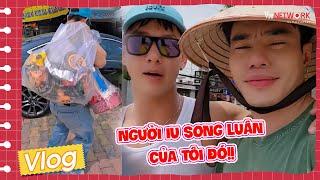 Cảm ơn "người iu" Song Luân lặn lội đường xa xuống bạn quán phụ, Dương Lâm tặng giỏ quà ê hề