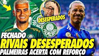 NOITE AGITADA no PALMEIRAS! VERDÃO FECHA COM REFORÇO e PREPARA ANÚNCIO de PACOTÃO de REFORÇOS!