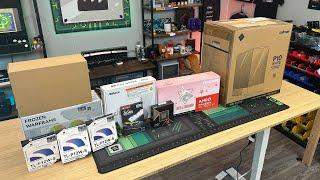 RX 7800XT + Ryzen 5 9600x Gaming PC Build