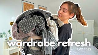 clearout my wardrobe with me (eXtrEMe sustainable closet refresh)