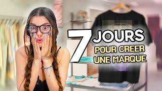 7 JOURS POUR CREER UNE MARQUE DE A à Z (merci l’intelligence artificielle)