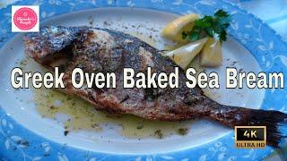 Greek Oven Baked Sea Bream Recipe -4 K