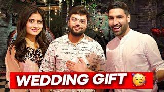 SURPRISING DUCKY BHAI AND HIS WIFE! | WEDDING GIFT!