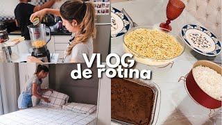 VLOG | nossa rotina a dois, receita de fricassê e brownie, organização da casa & muito trabalho