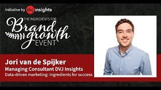 Jori van de Spijker - Brand Growth Study | Brand Growth Event 2021