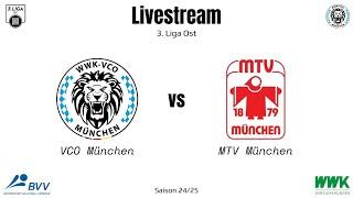 WWK VCO MÜNCHEN vs. MTV München - Dritte Liga Ost